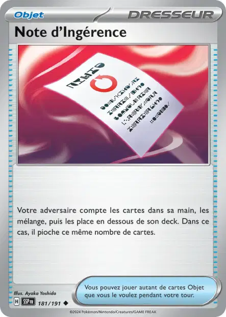 Note d'Ingérence