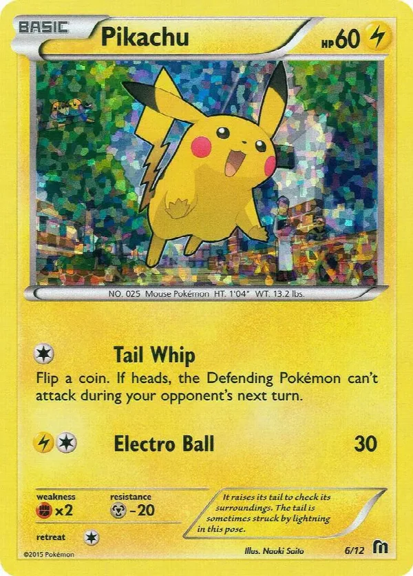 Pikachu 6/12