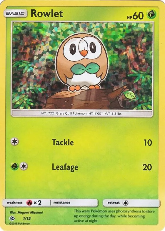 Rowlet 1/12