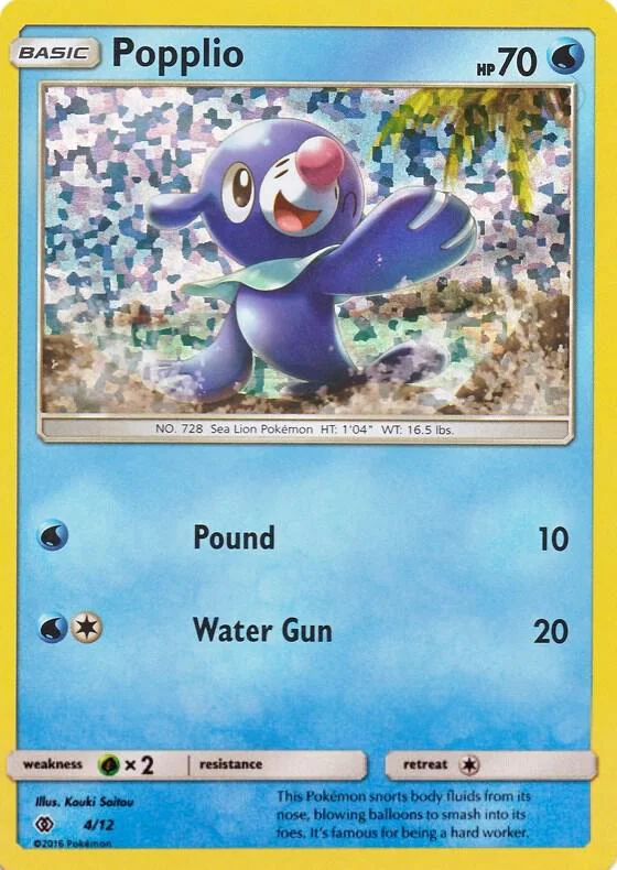 Popplio 4/12