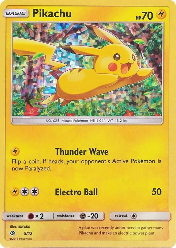 Pikachu 5/12