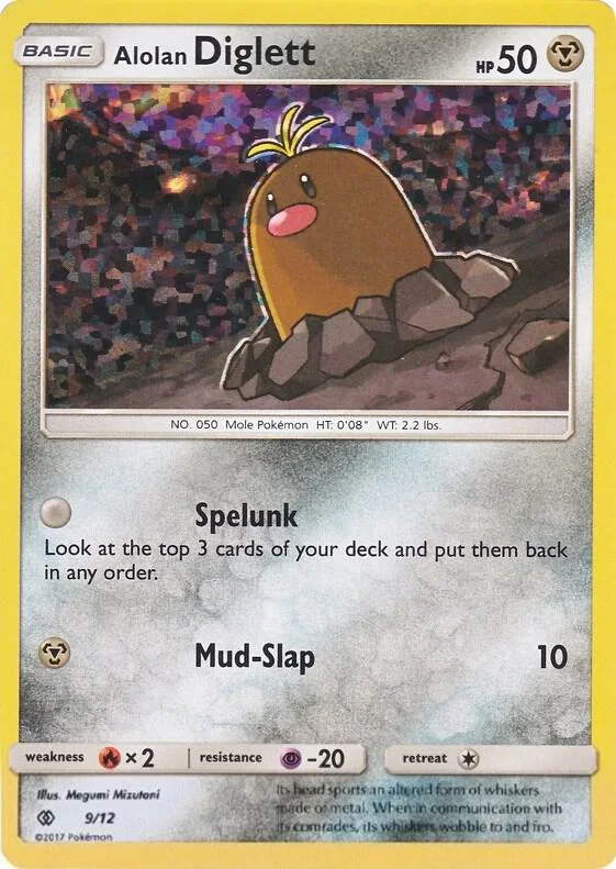 Alolan Diglett 9/12