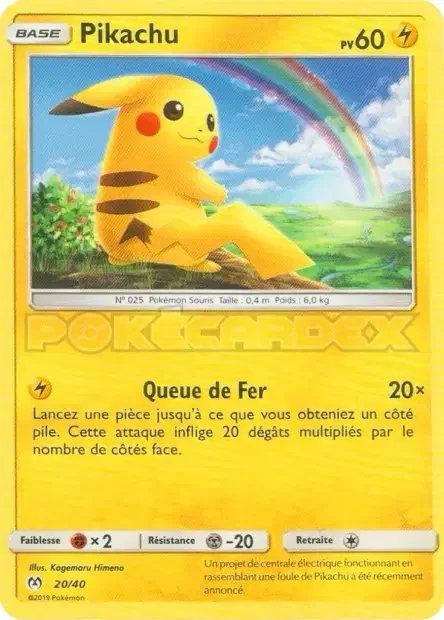 Pikachu 20/40