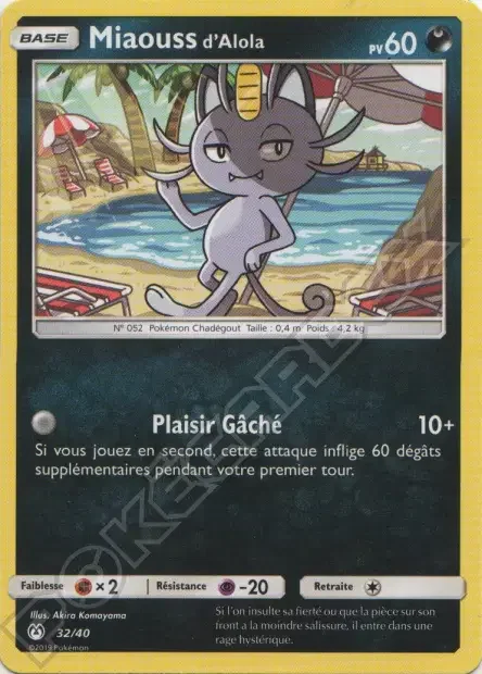 Miaouss d'Alola 32/40