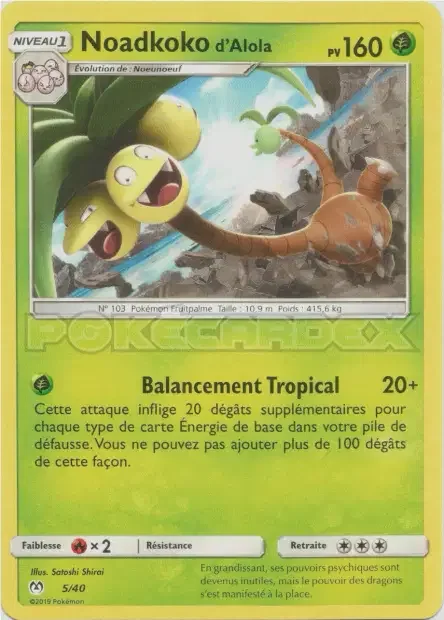 Noadkoko d'Alola 5/40