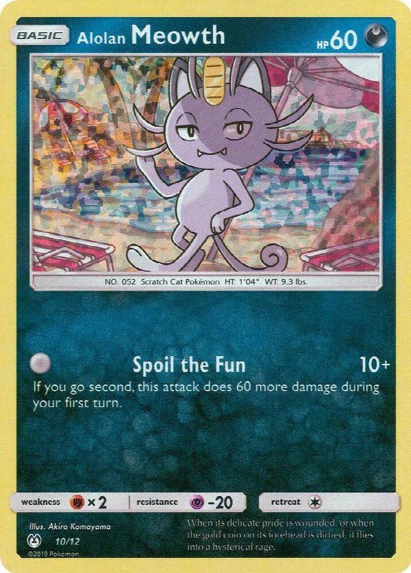 Alolan Meowth 10/12
