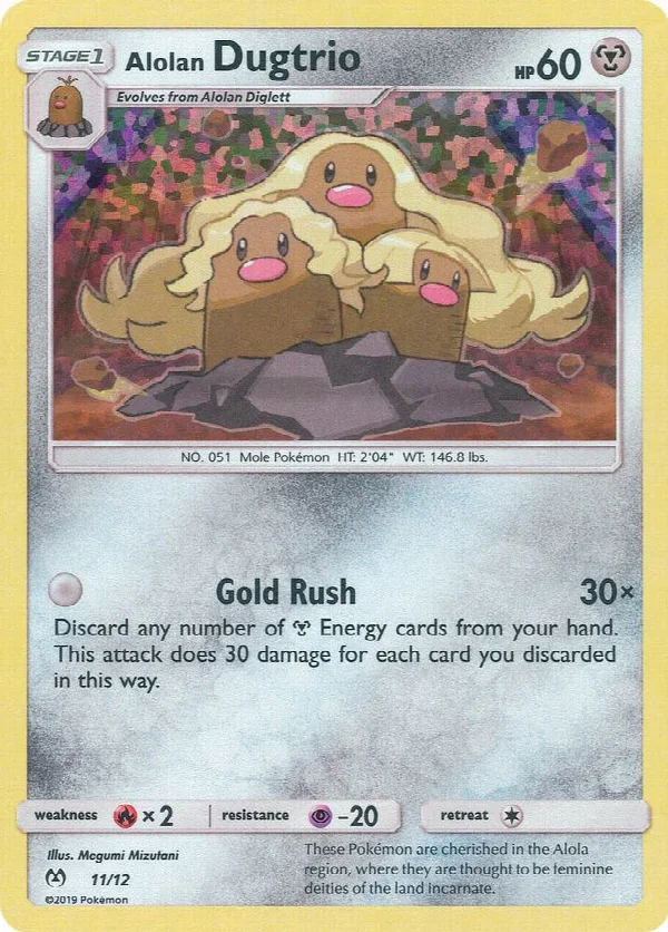 Alolan Dugtrio 11/12