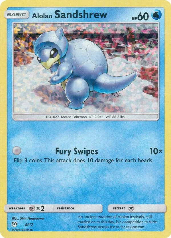 Alolan Sandshrew 4/12