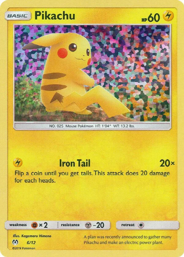 Pikachu 6/12