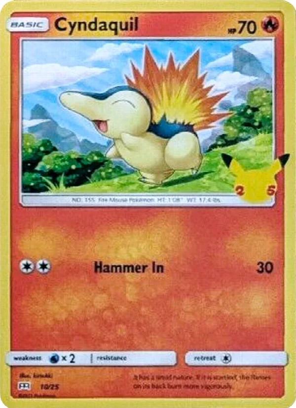 Cyndaquil 10/25