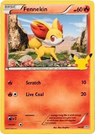 Fennekin 14/25