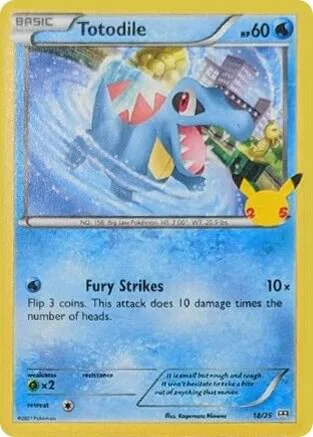 Totodile 18/25