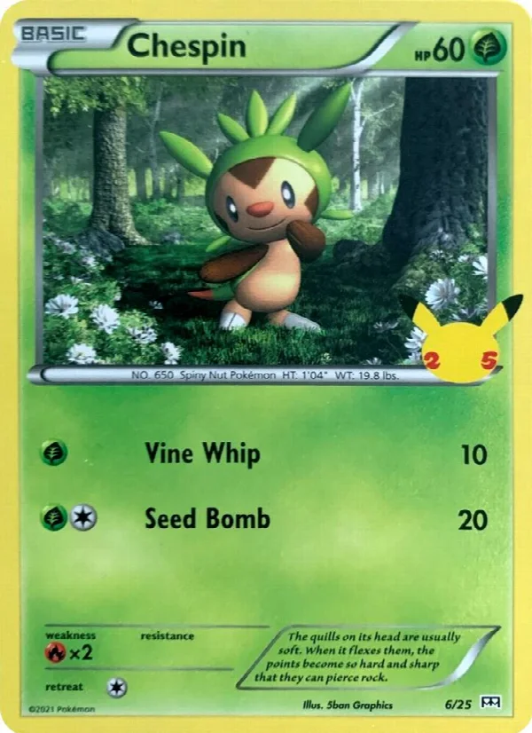Chespin 6/25