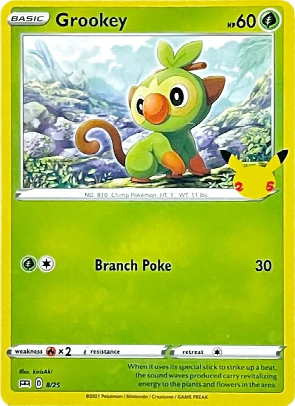 Grookey 8/25