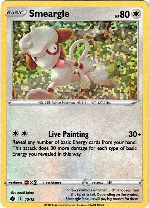 Smeargle 15/15