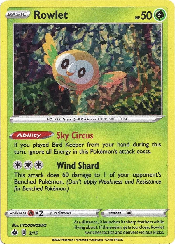 Rowlet 2/15