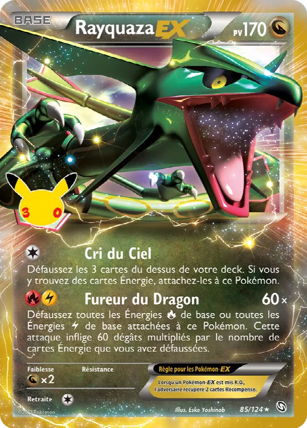 Rayquaza EX DRX 85