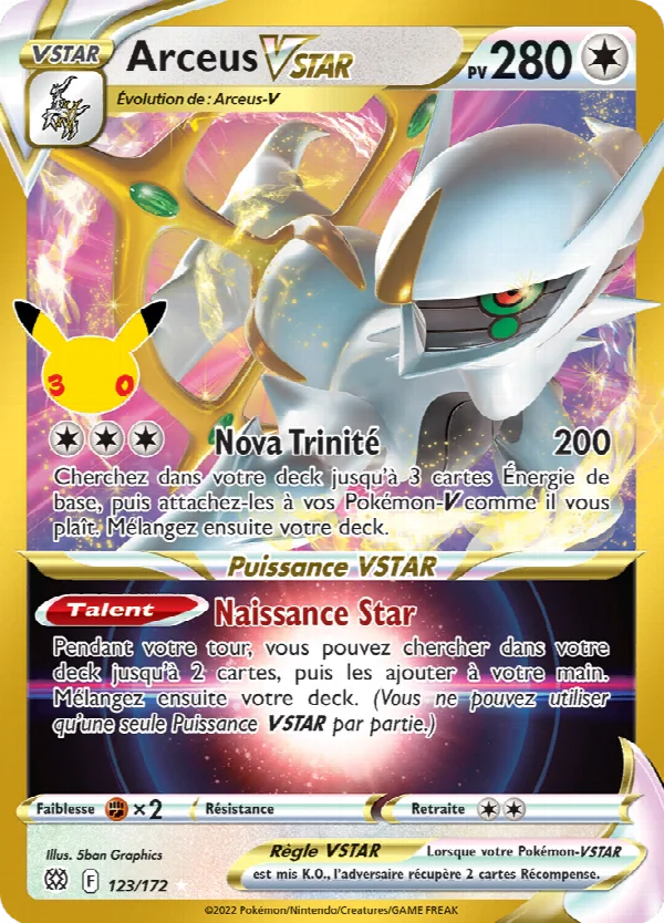 Arceus VSTAR BRS 123