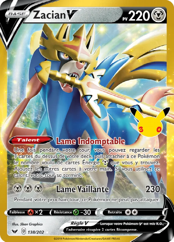 Zacian-V SSH 138