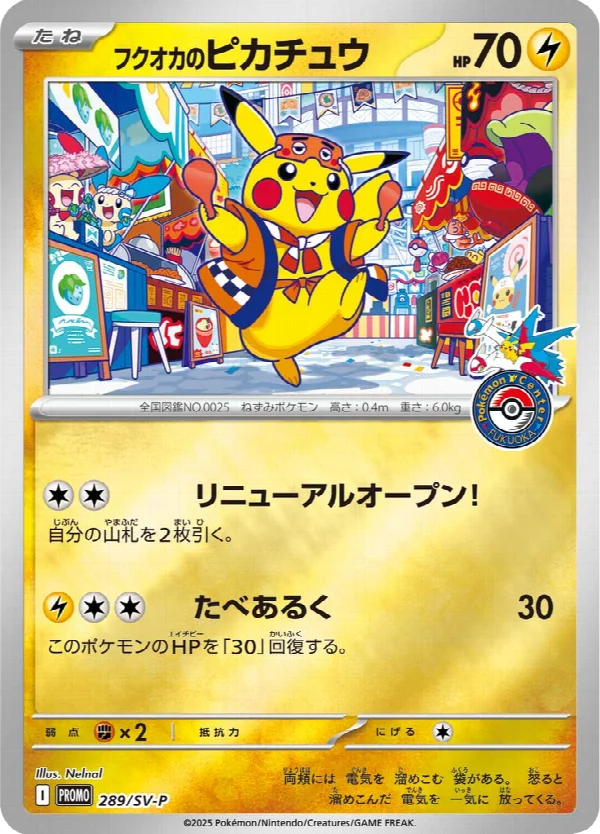 フクオカのピカチュウ 289