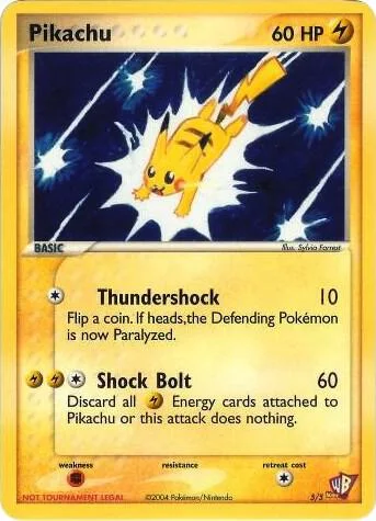 Pikachu 5/5