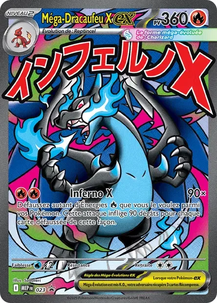 Mega Charizard X ex 023