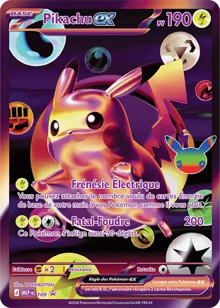 Pikachu ex 109