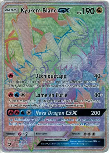 Weißes Kyurem GX 74/70