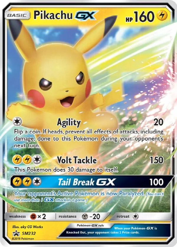 Pikachu GX SM232