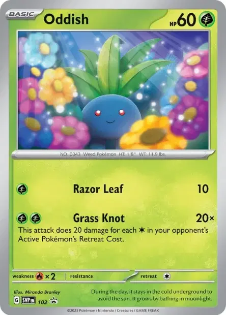 Oddish 102/225