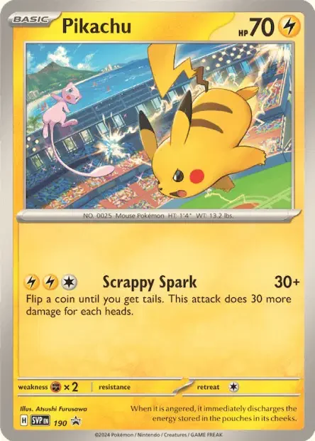 Pikachu 190/225