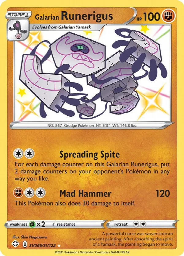 Galarian Runerigus SV066