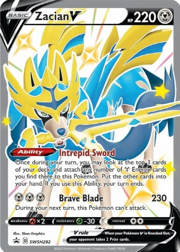 Zacian V SWSH292