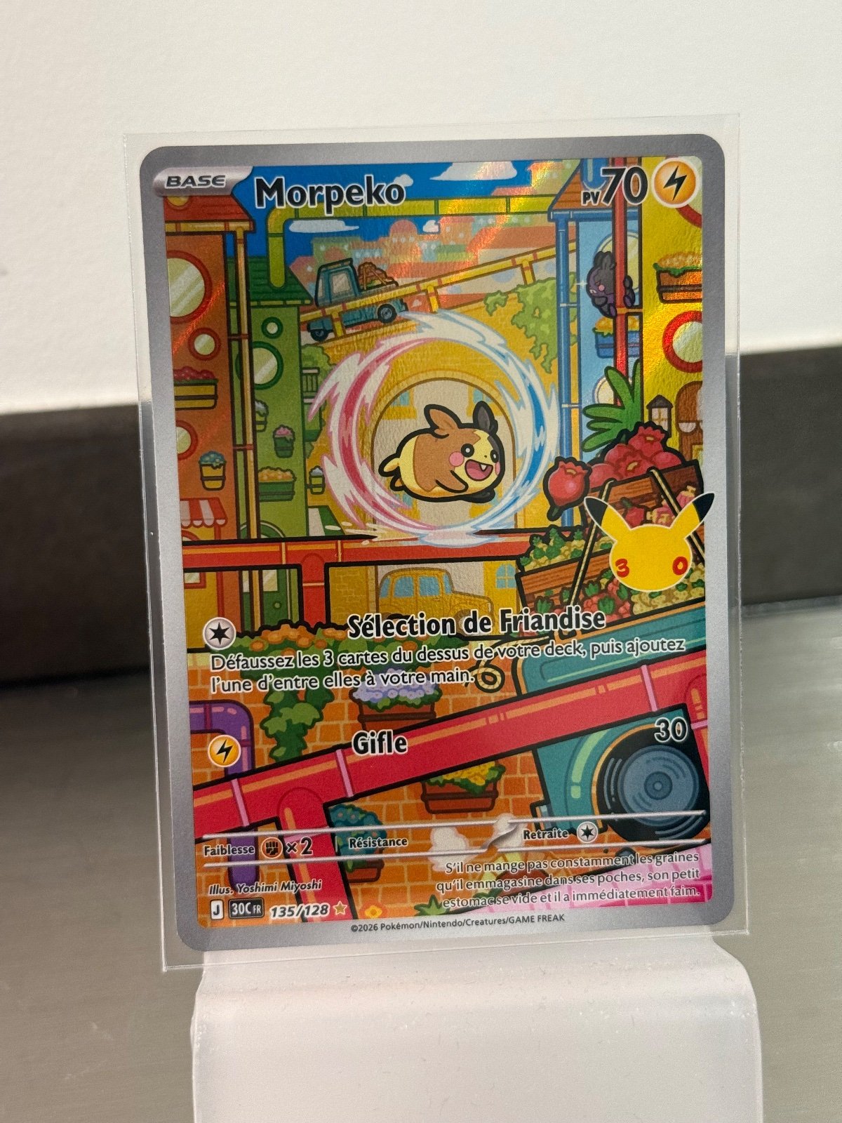 Morpeko 135/128 – 30ᵉ Anniversaire – NM – FR